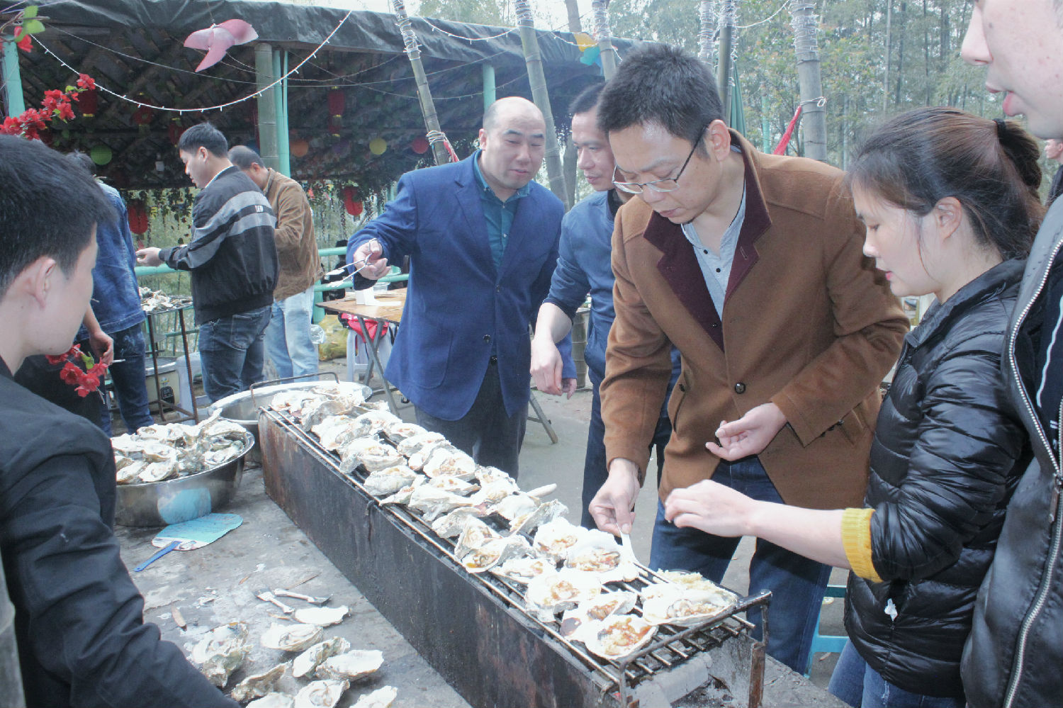 公司（sī）集體戶外野炊活動